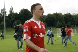 Francouzský fotbalista Franck Ribéry.