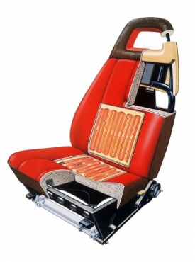 První vyhřívané sedačky se představily v Saabu 99 z roku 1971.
