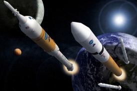 Na vývoj nových raket Ares a kosmické lodi Orion je prý málo peněz.
