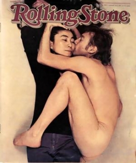 John Lennon s Yoko Ono pózují pro Rolling Stone.