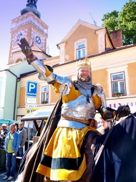 Osvobozeného krále Václava IV. přivítají v Mikulově v sobotu.