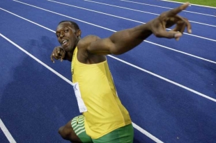 Jamajčan Usain Bolt, nejlepší sprinter světové historie.