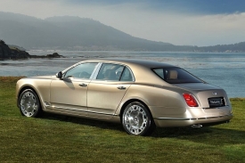 Design nové limuzíny Bentley vytvořil Belgičan Dirk van Braeckel.