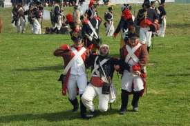 Bitva u Waterloo se pro diváky koná pravidelně každý rok.