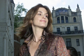 Modelka Cindy Crawfordov&aacute;.