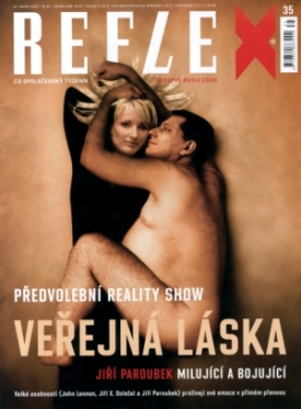 Obálka časopisu Reflex.