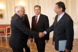 Setkání se zúčastnil i premiér Fischer.