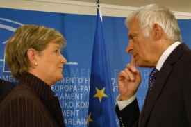 Sziliová se sešla s předsedou EP Jerzym Buzkem.