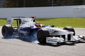 Robert Kubica ve voze BMW-Sauber.