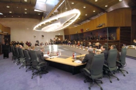 První zasedání Barrosovy komise 2004.