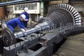 Firma Škoda Power vyrábí například parní turbiny.
