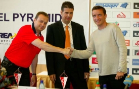 Tomáš Rosen (vlevo), spolumajitel fotbalové Slavie.