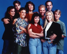 Úspěsný seriál Beverly Hills 90210.