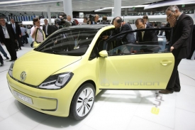 Volkswagen přivezl také elektrickou studii miniauta nazvanou e-Up!.