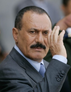 Sunnitský prezident Alí Abdulláh Sálih.
