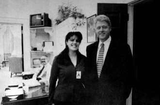 Lewinská a Clinton, asi nejznámější orální sex v novodobé historii.