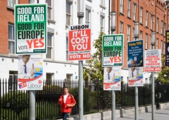 Kampaň je v Irsku v plném proudu.