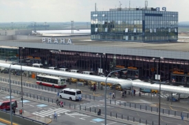 Pražské ruzyňské letiště.