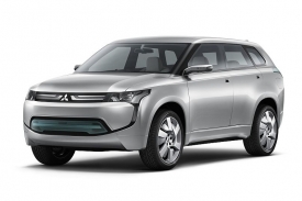 Mitsubishi PX-MiEV prezentuje nový hybridní pohon automobilky.