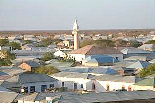 Adado, střední Somálsko.