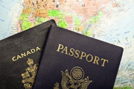 Touha po kanadském pasu (ilustrace)