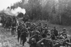 Wehrmacht na ruské frontě.