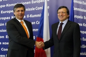 José Barroso se v Bruselu sešel s premiérem Janem Fischerem.