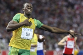 Jamajský sprinter Usian Bolt.
