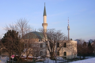 Mešita ve Vídni.