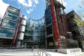Sídlo televize Channel 4 v Londýně.