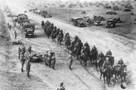 Wehrmacht při invazi do Polska v roce 1939.