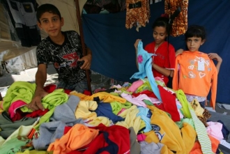 Do Gazy se dováží prakticky všechno, včetně oděvů.