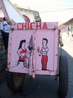 Nikaragujská nealkoholická chicha.