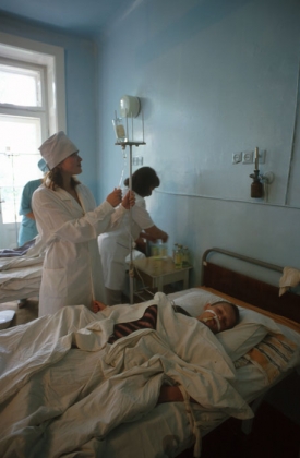 Nemocnice na Ukrajině (ilustrační foto).
