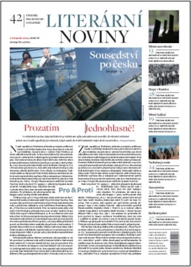 Design Literárních novin vytvořil Tomáš Coufal.