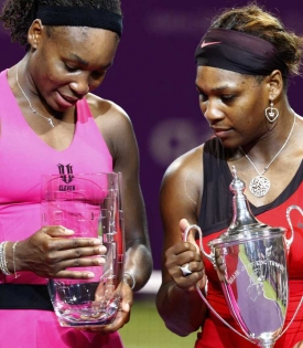 Venus a Serena, sestry Williamsovy spolu.