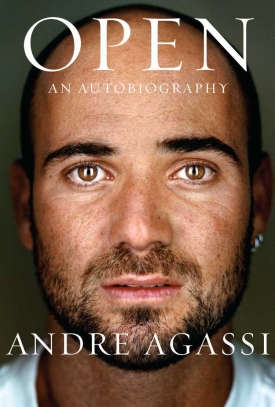 Přebal Agassiho autobiografie. Kniha vyjde 9. listopadu.