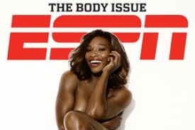 Serena Williamsová na titulní stránce magazínu ESPN.