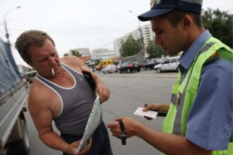 Ruští dopraváci jsou proslulí úplatností a pokutami jako přivýdělek.