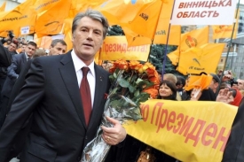 Na Ukrajině řádí chřipka, volby ale budou, řekl prezident Juščenko.
