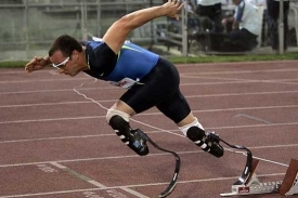 Handicapovaný atlet Oscar Pistorius.