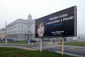 Billboardy se objevily v Ústí nad Labem. 