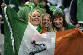 Fanynky irských fotbalistů (ilustrační foto).
