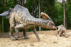 Parasaurolophus ve Vyškově.