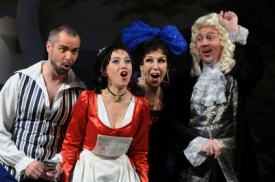 Mozartův Figaro v podání Severočeského divadla opery a baletu.