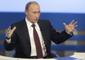 Ruský premiér Vladimir Putin se netěší důvěře Čechů.