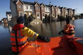 Kromě ekonomické krize tíží Irsko aktuálně i povodně.