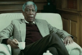 Morgan Freeman jako Nelson Mandela ve filmu Invictus.