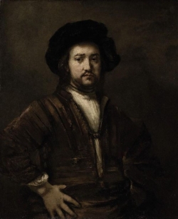 Rembrandtův Portrét muže aukční síň prodala za 20 milionů liber.