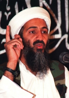 Nejhledanější terorista světa Usáma bin Ládin.